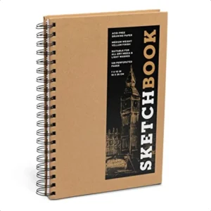 Mixed Media Sketchbook - Spiral Hardcover