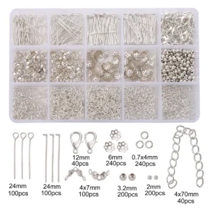 Jewelry Findings Kit with Organizer Box