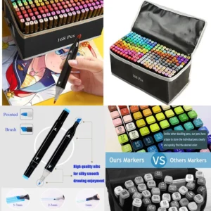 Dual Tip Alcohol Marker Set